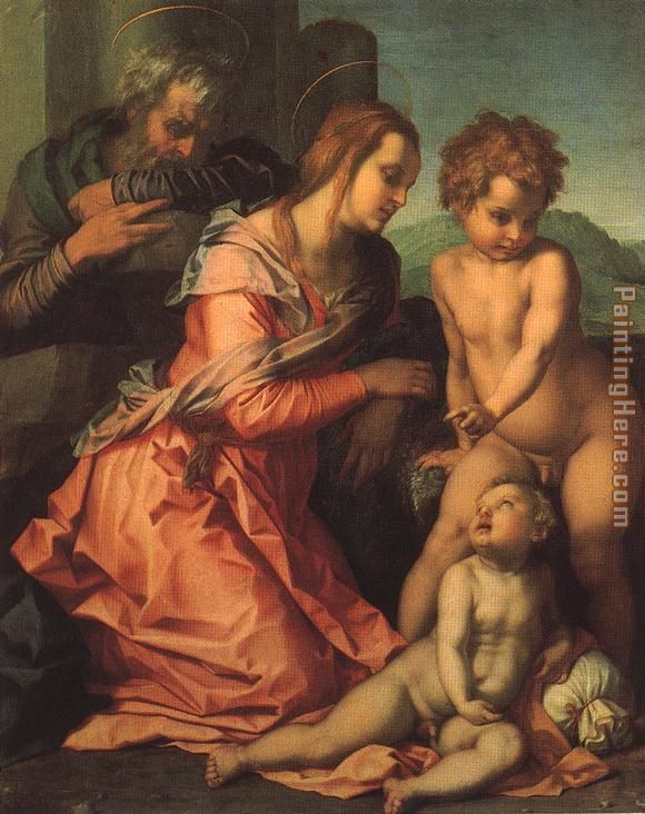 Andrea del Sarto Holy Family3